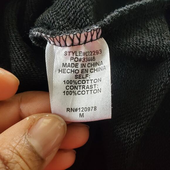 MAC Collection Black Sleeveless Sweater Dress Size M - Picture 9 of 10